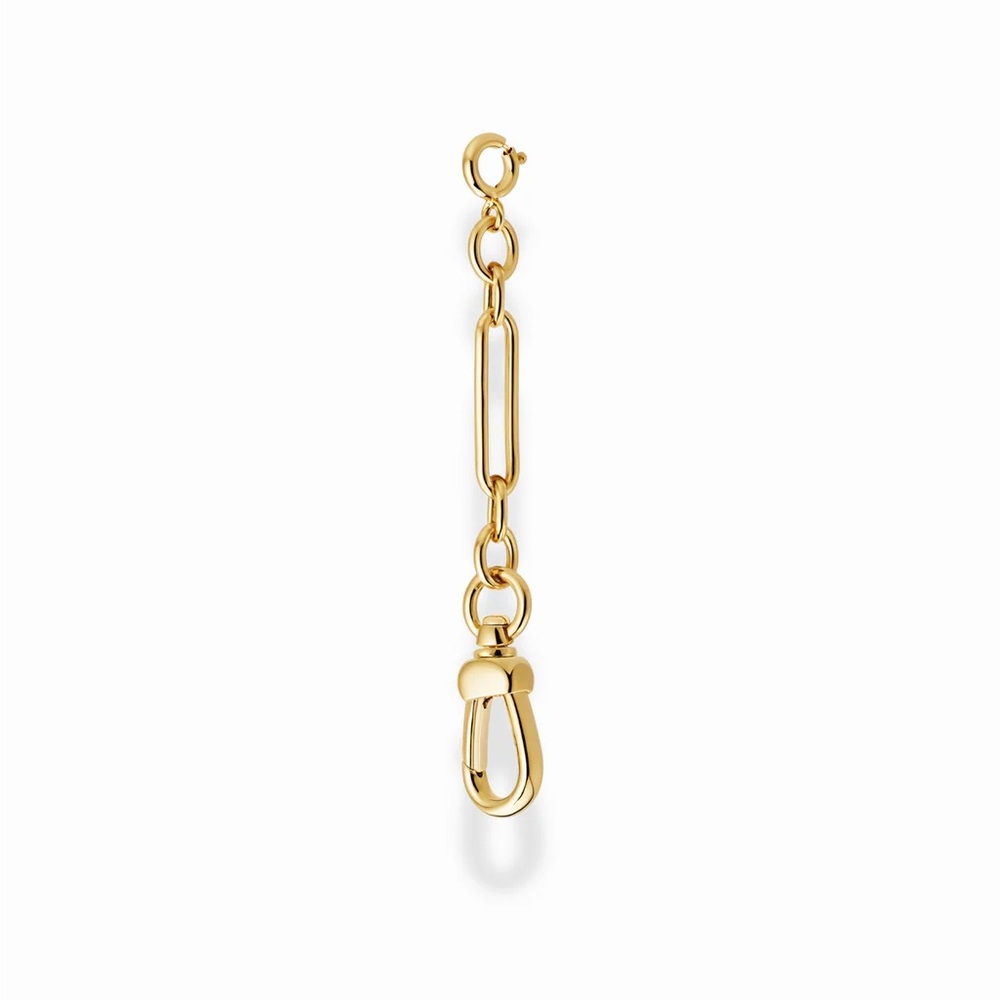 Gold Plated Mixed Link Chain Enhancer